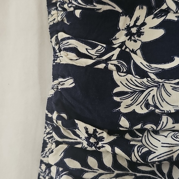 Vici Navy and White Floral Jumpsuit - Picture 6 of 6